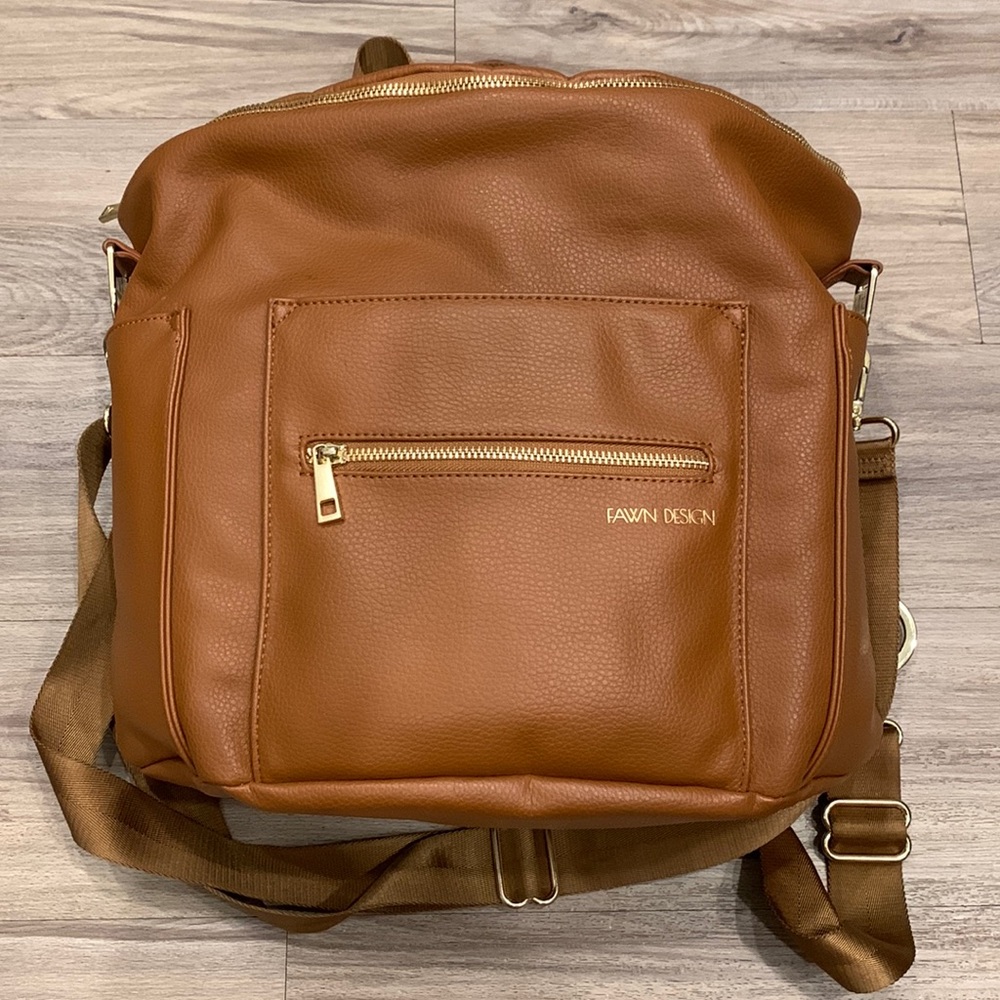 Original sized fawn design diaper bag